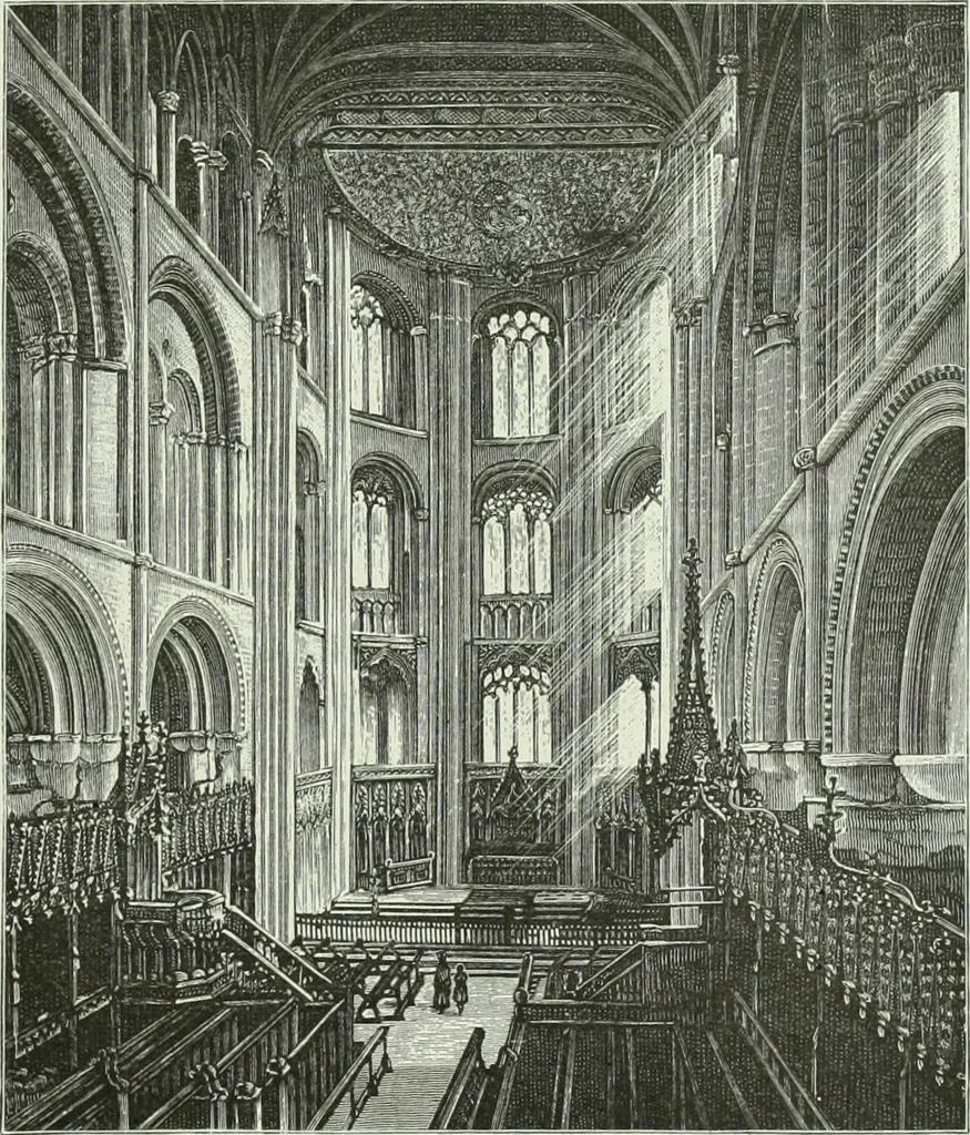 An illustration from Cathedrals, abbeys and churches of England and Wales : descriptive, historical, pictorial, 1890, leaf 228