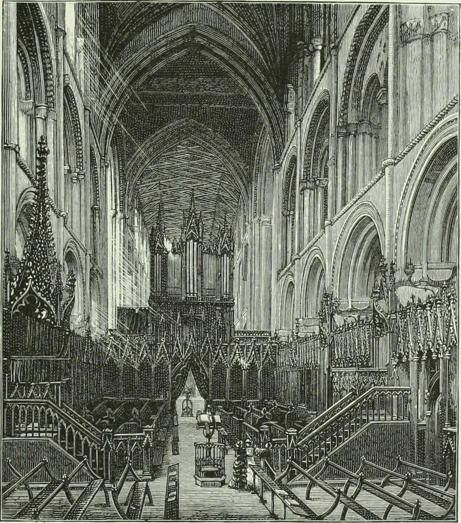 An illustration from Cathedrals, abbeys and churches of England and Wales : descriptive, historical, pictorial, 1890, leaf 232