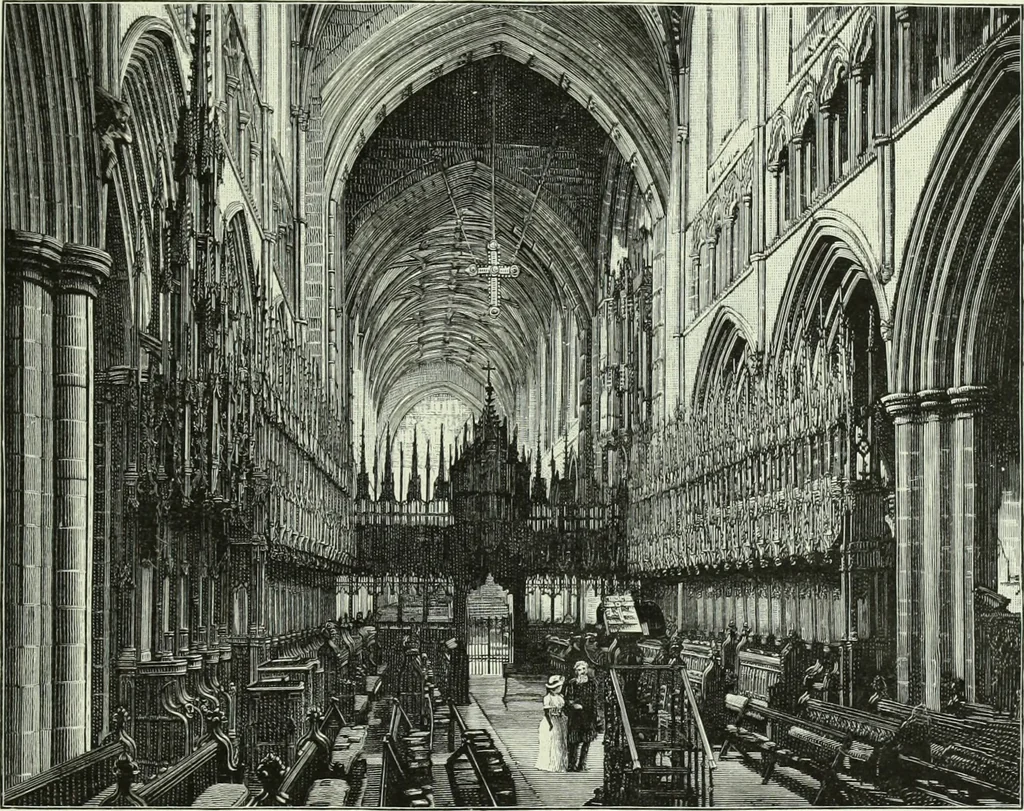 An illustration from Cathedrals, abbeys and churches of England and Wales : descriptive, historical, pictorial, 1890, leaf 236