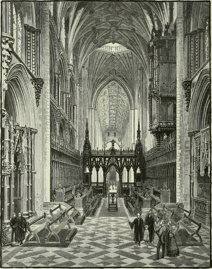 An illustration from Cathedrals, abbeys and churches of England and Wales : descriptive, historical, pictorial, 1890, leaf 247