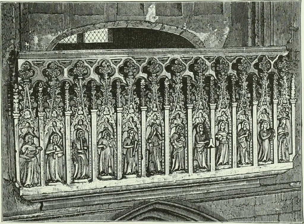 An illustration from Cathedrals, abbeys and churches of England and Wales : descriptive, historical, pictorial, 1890, leaf 264