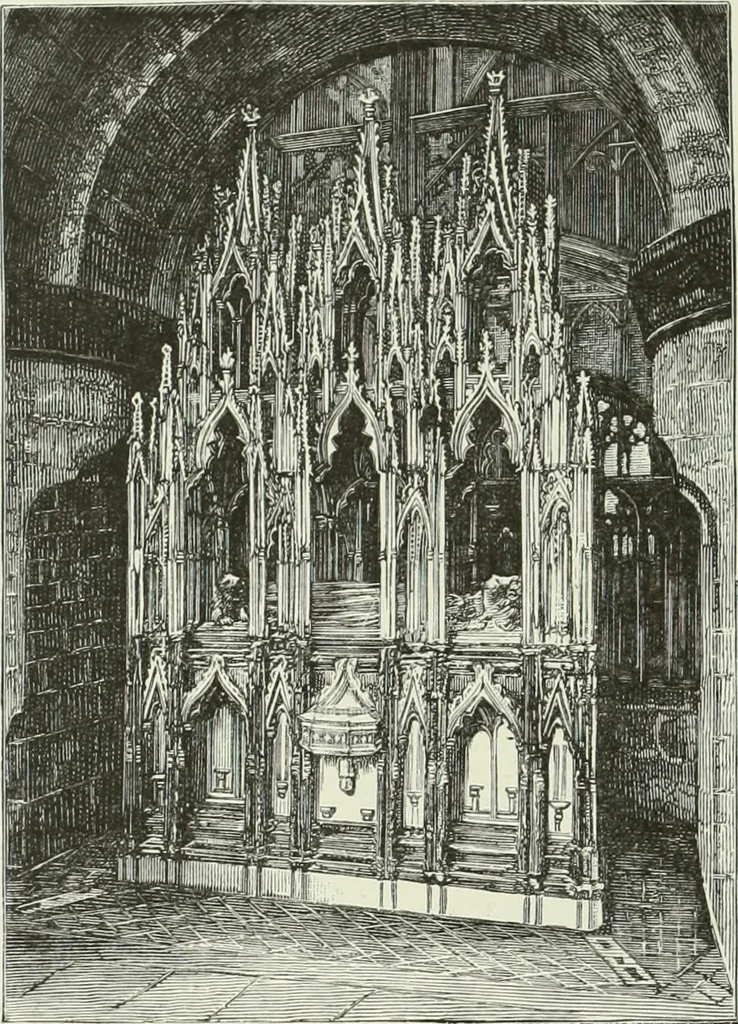 An illustration from Cathedrals, abbeys and churches of England and Wales : descriptive, historical, pictorial, 1890, leaf 273