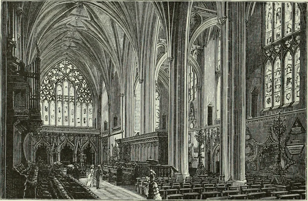 An illustration from Cathedrals, abbeys and churches of England and Wales : descriptive, historical, pictorial, 1890, leaf 281