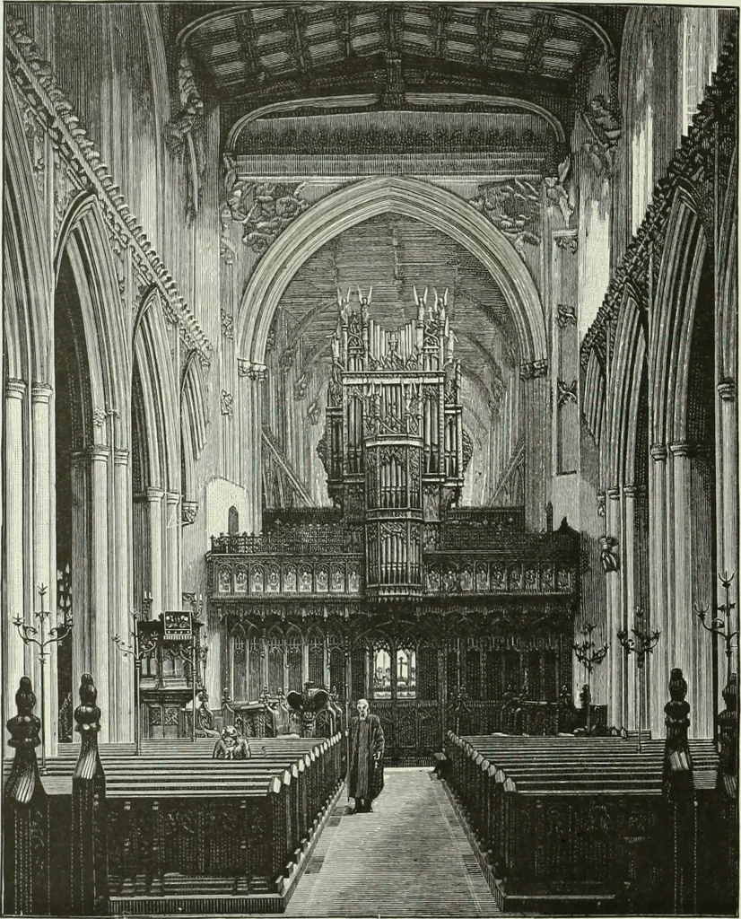An illustration from Cathedrals, abbeys and churches of England and Wales : descriptive, historical, pictorial, 1890, leaf 295