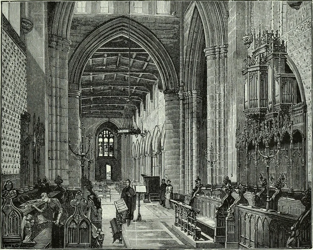 An illustration from Cathedrals, abbeys and churches of England and Wales : descriptive, historical, pictorial, 1890, leaf 316