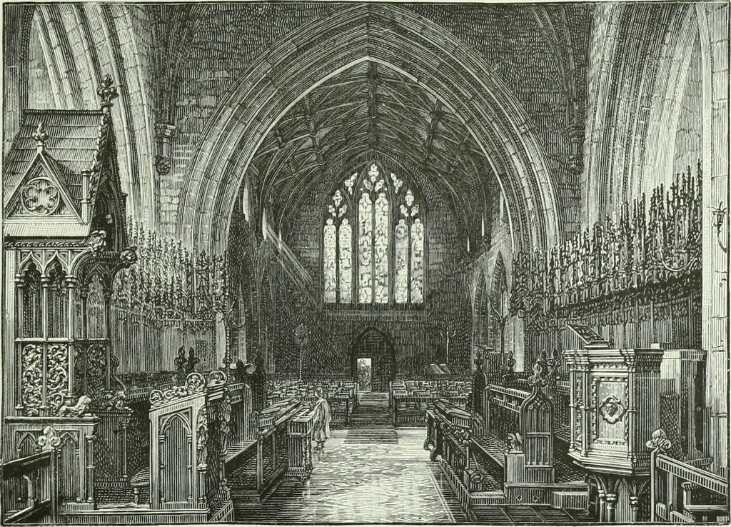 An illustration from Cathedrals, abbeys and churches of England and Wales : descriptive, historical, pictorial, 1890, leaf 320