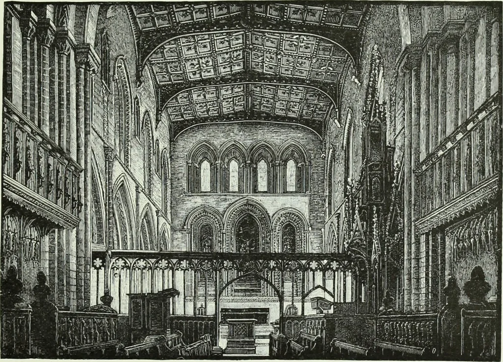 An illustration from Cathedrals, abbeys and churches of England and Wales : descriptive, historical, pictorial, 1890, leaf 328