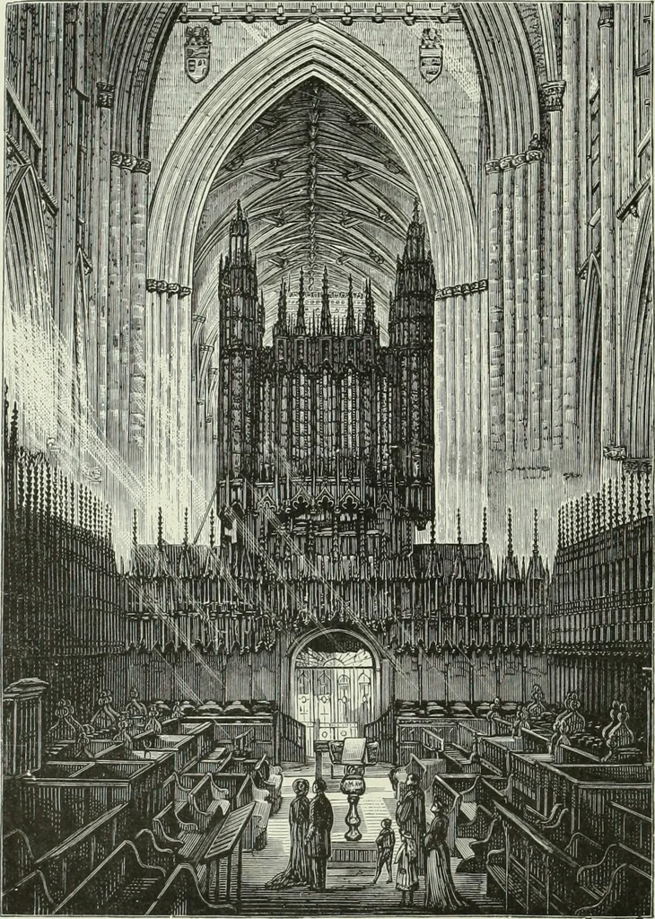 An illustration from Cathedrals, abbeys and churches of England and Wales : descriptive, historical, pictorial, 1890, leaf 61