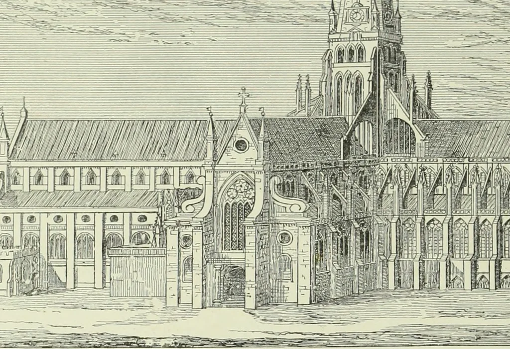 An illustration from Cathedrals, abbeys and churches of England and Wales : descriptive, historical, pictorial, 1890, leaf 83