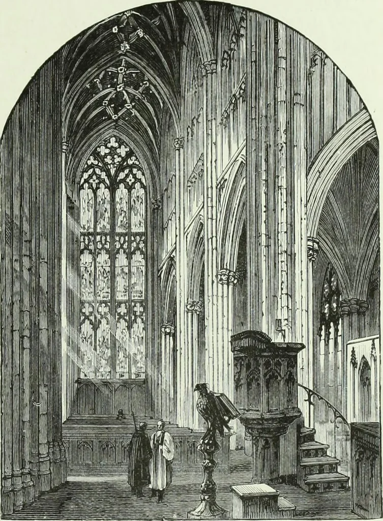 An illustration from Cathedrals, abbeys and churches of England and Wales : descriptive, historical, pictorial, 1890, leaf 130