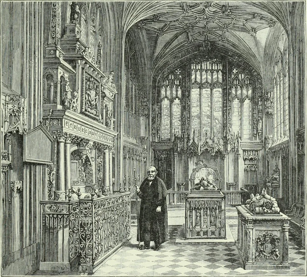 An illustration from Cathedrals, abbeys and churches of England and Wales : descriptive, historical, pictorial, 1890, leaf 136