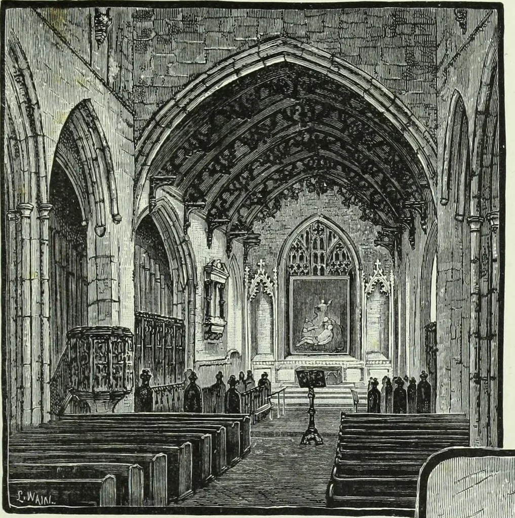 An illustration from Cathedrals, abbeys and churches of England and Wales : descriptive, historical, pictorial, 1890, leaf 14