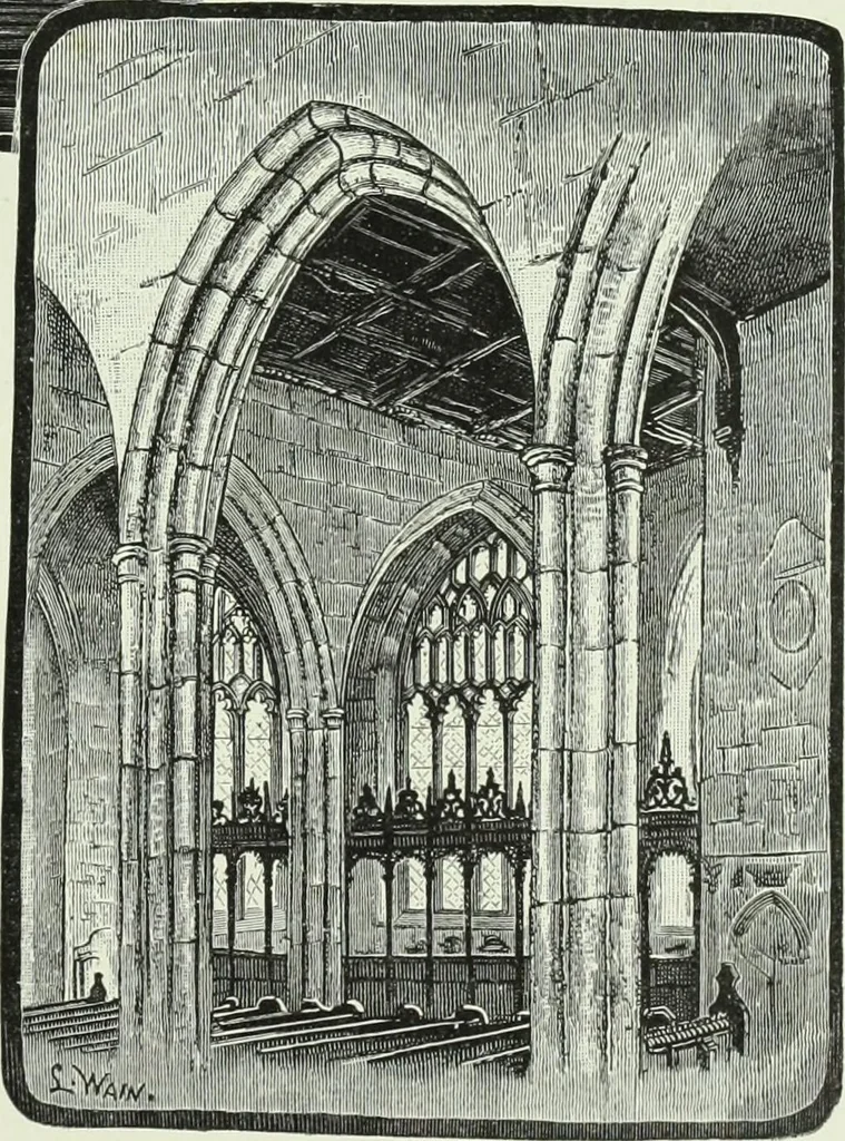 An illustration from Cathedrals, abbeys and churches of England and Wales : descriptive, historical, pictorial, 1890, leaf 14
