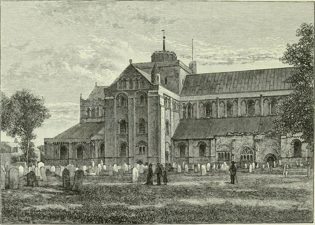 An illustration from Cathedrals, abbeys and churches of England and Wales : descriptive, historical, pictorial, 1890, leaf 153