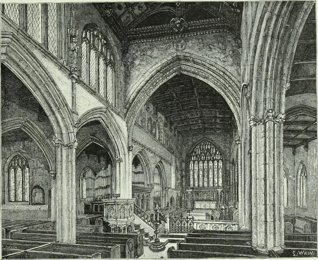 An illustration from Cathedrals, abbeys and churches of England and Wales : descriptive, historical, pictorial, 1890, leaf 18