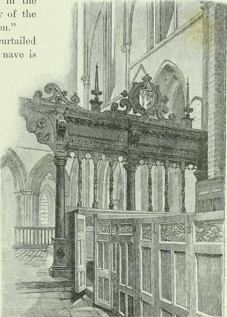 An illustration from Cathedrals, abbeys and churches of England and Wales : descriptive, historical, pictorial, 1890, leaf 220