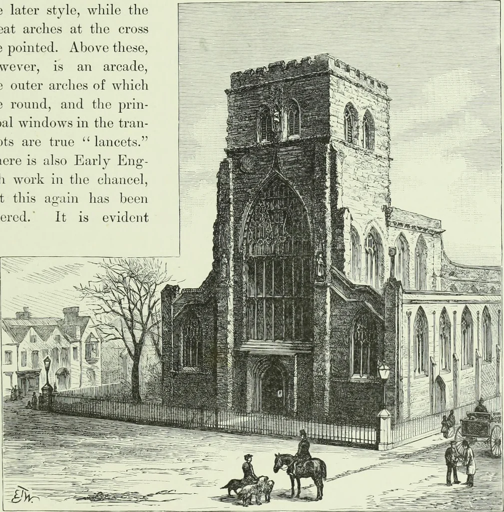 An illustration from Cathedrals, abbeys and churches of England and Wales : descriptive, historical, pictorial, 1890, leaf 252