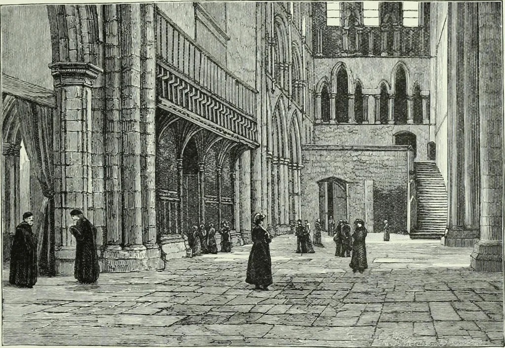 An illustration from Cathedrals, abbeys and churches of England and Wales : descriptive, historical, pictorial, 1890, leaf 58