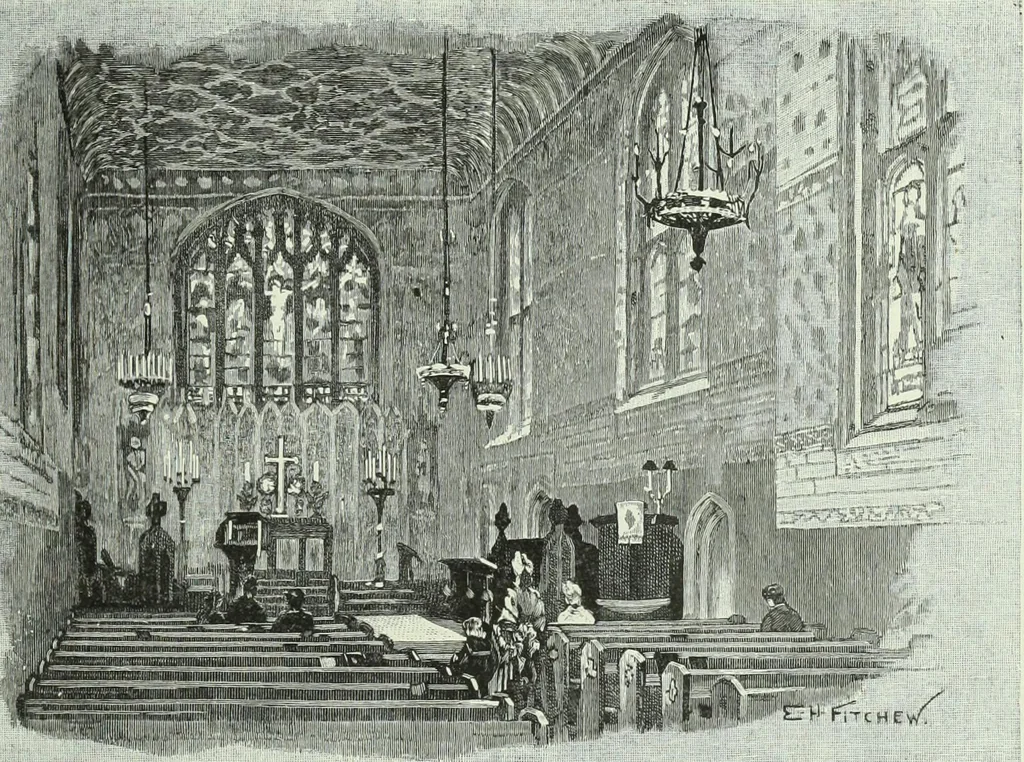 An illustration from Cathedrals, abbeys and churches of England and Wales : descriptive, historical, pictorial, 1890, leaf 76