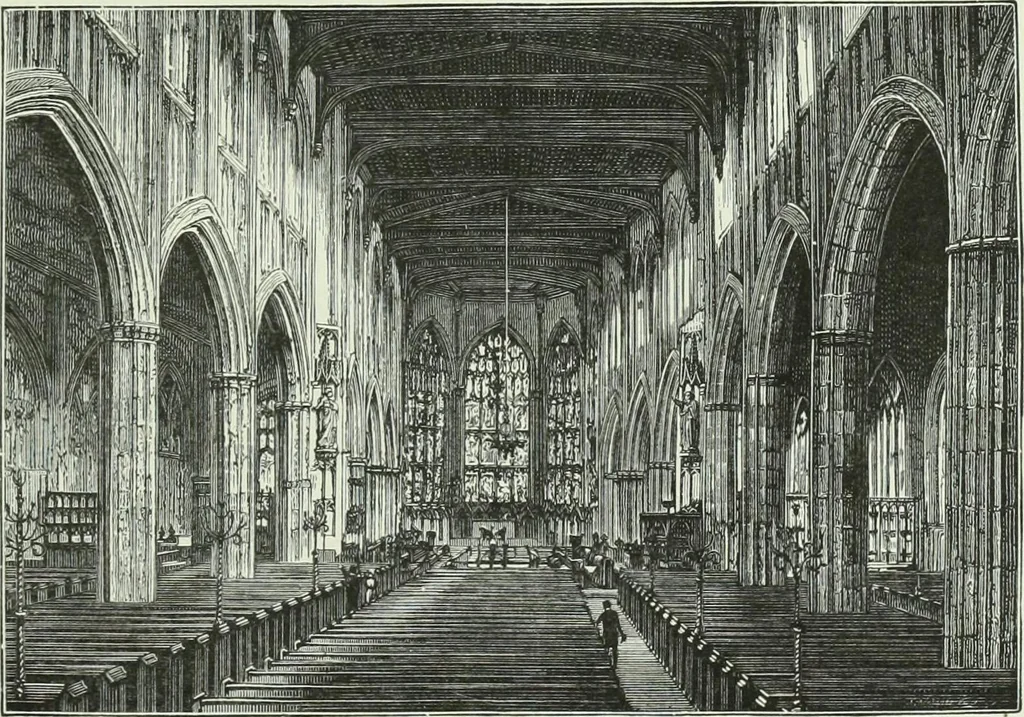 An illustration from Cathedrals, abbeys and churches of England and Wales : descriptive, historical, pictorial, 1890, leaf 82