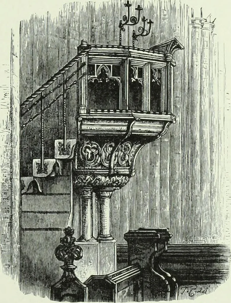 An illustration from Cathedrals, abbeys and churches of England and Wales : descriptive, historical, pictorial, 1890, leaf 84
