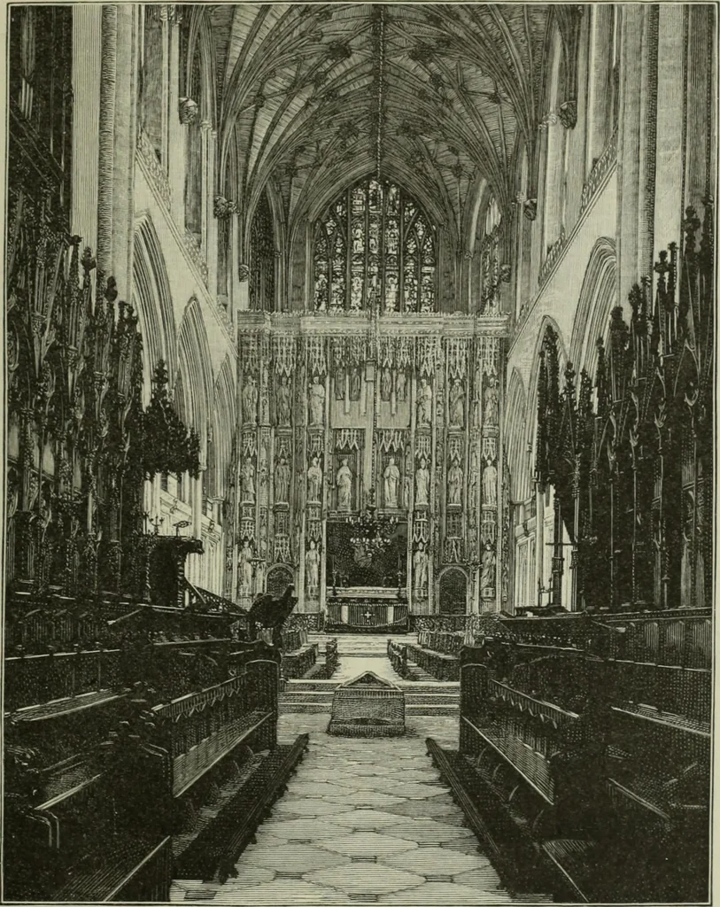 An illustration from Cathedrals, abbeys and churches of England and Wales, descriptive, historical, pictorial, 1896, leaf 102