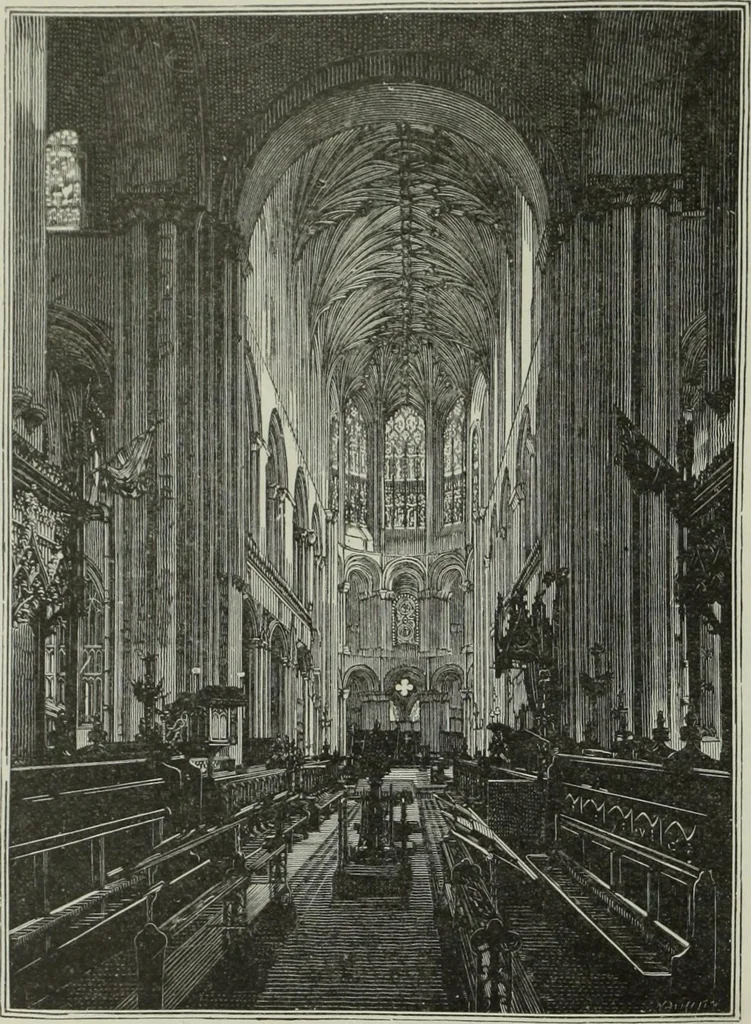 An illustration from Cathedrals, abbeys and churches of England and Wales, descriptive, historical, pictorial, 1896, leaf 109