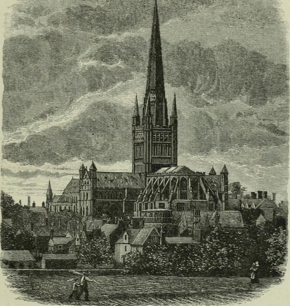 An illustration from Cathedrals, abbeys and churches of England and Wales, descriptive, historical, pictorial, 1896, leaf 110