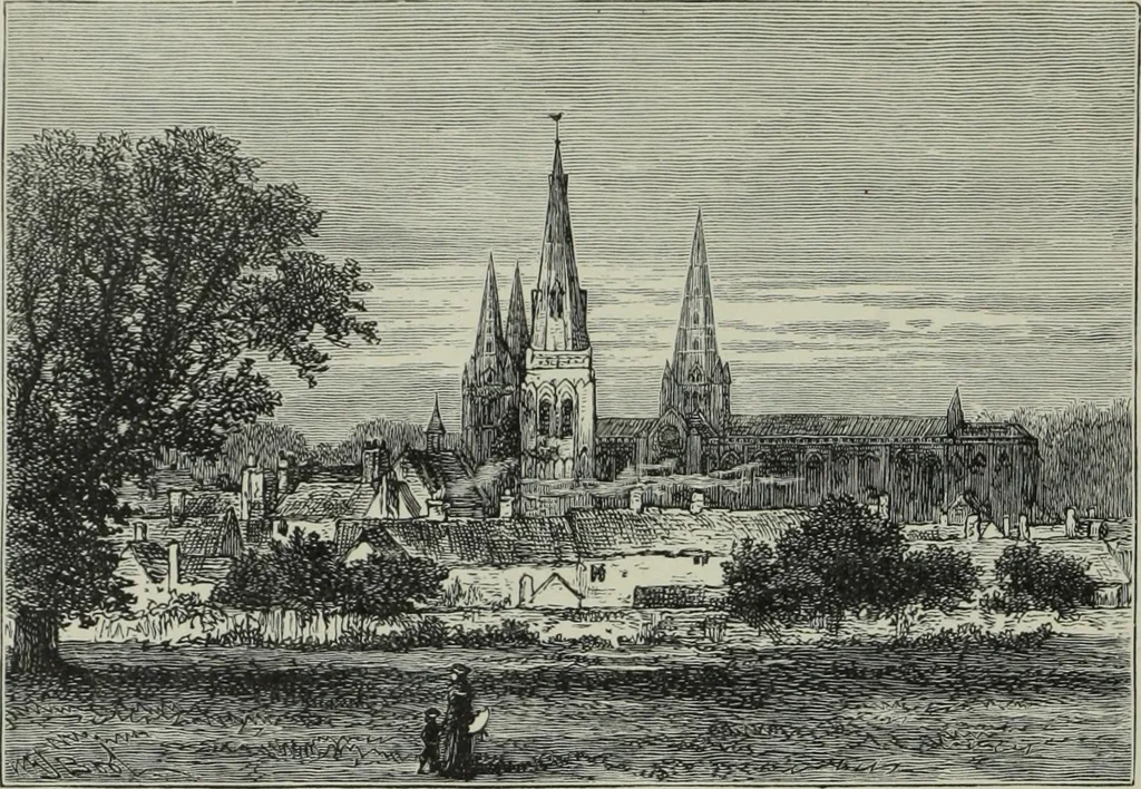 An illustration from Cathedrals, abbeys and churches of England and Wales, descriptive, historical, pictorial, 1896, leaf 133
