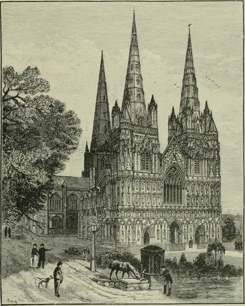 An illustration from Cathedrals, abbeys and churches of England and Wales, descriptive, historical, pictorial, 1896, leaf 134