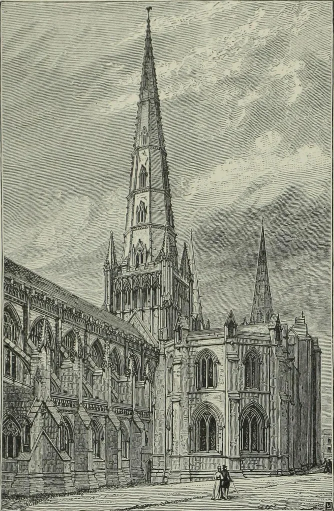 An illustration from Cathedrals, abbeys and churches of England and Wales, descriptive, historical, pictorial, 1896, leaf 137