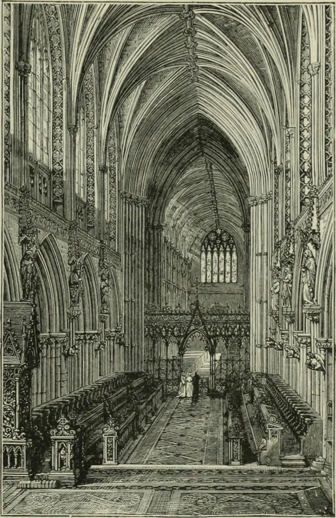 An illustration from Cathedrals, abbeys and churches of England and Wales, descriptive, historical, pictorial, 1896, leaf 138
