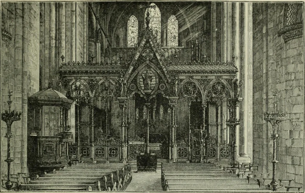 An illustration from Cathedrals, abbeys and churches of England and Wales, descriptive, historical, pictorial, 1896, leaf 142