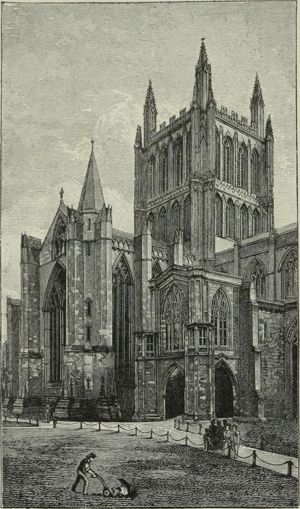 An illustration from Cathedrals, abbeys and churches of England and Wales, descriptive, historical, pictorial, 1896, leaf 147