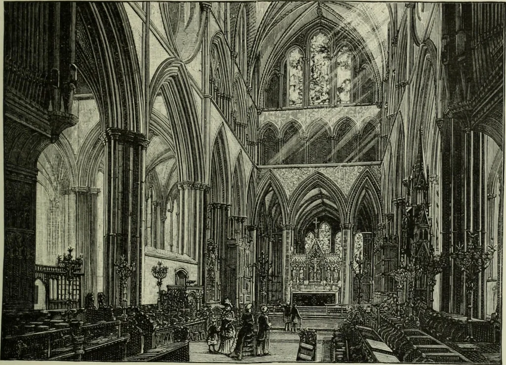 An illustration from Cathedrals, abbeys and churches of England and Wales, descriptive, historical, pictorial, 1896, leaf 172