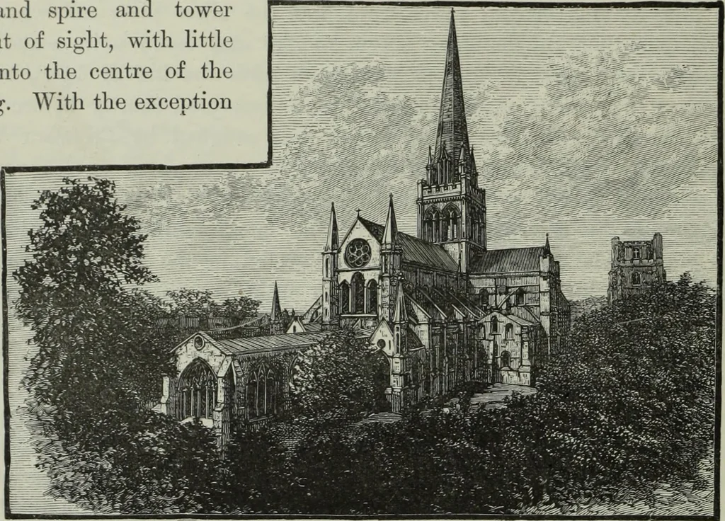 An illustration from Cathedrals, abbeys and churches of England and Wales, descriptive, historical, pictorial, 1896, leaf 185
