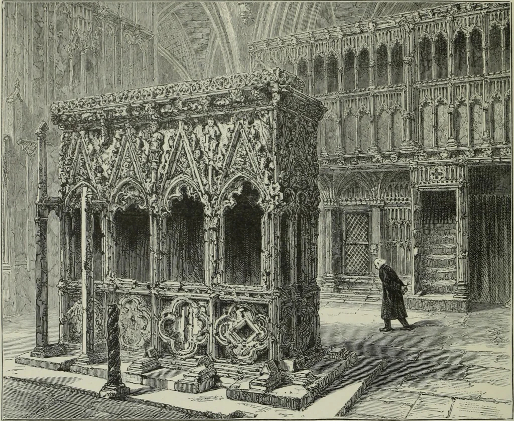 An illustration from Cathedrals, abbeys and churches of England and Wales, descriptive, historical, pictorial, 1896, leaf 197