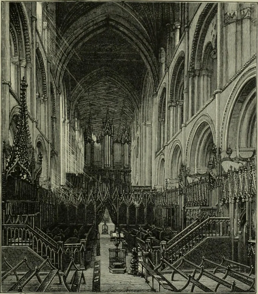 An illustration from Cathedrals, abbeys and churches of England and Wales, descriptive, historical, pictorial, 1896, leaf 234