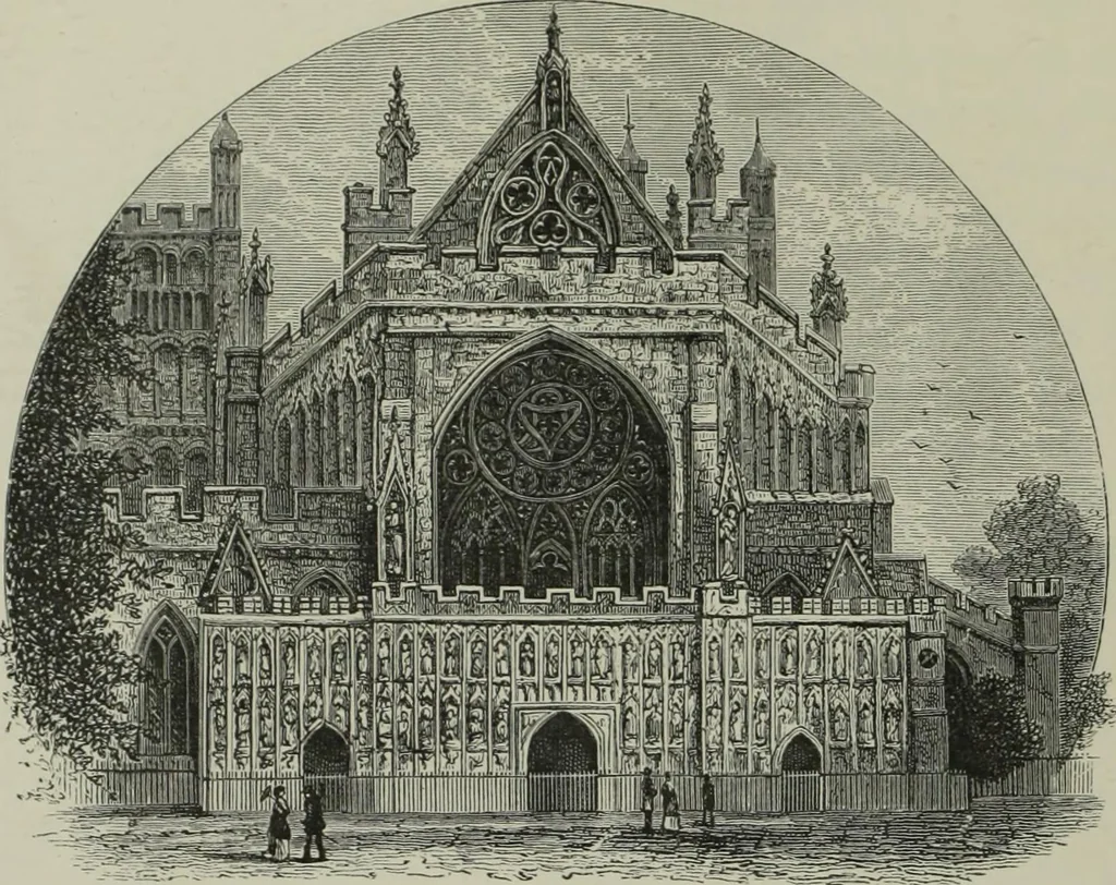 An illustration from Cathedrals, abbeys and churches of England and Wales, descriptive, historical, pictorial, 1896, leaf 257