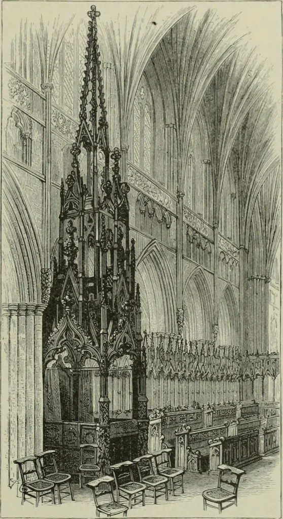 An illustration from Cathedrals, abbeys and churches of England and Wales, descriptive, historical, pictorial, 1896, leaf 258