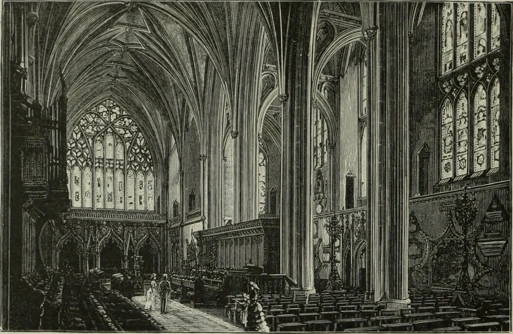 An illustration from Cathedrals, abbeys and churches of England and Wales, descriptive, historical, pictorial, 1896, leaf 281