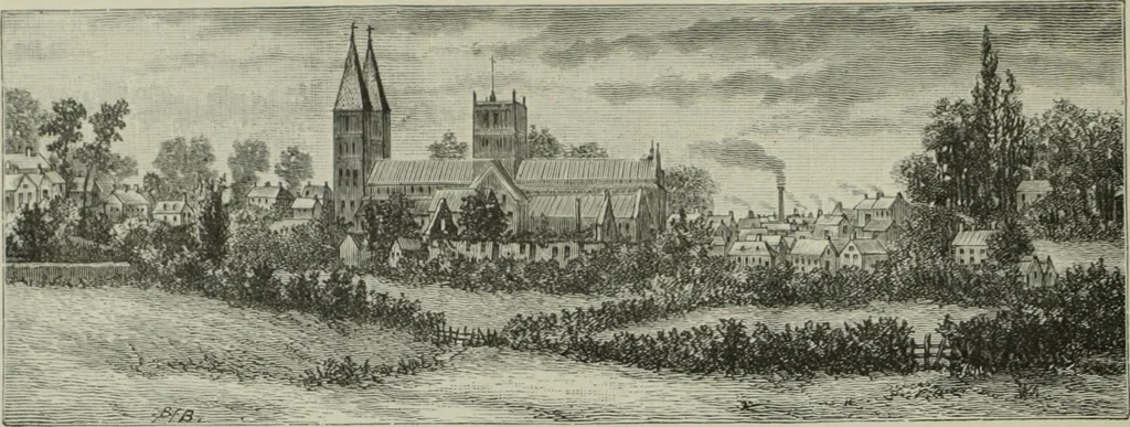 An illustration from Cathedrals, abbeys and churches of England and Wales, descriptive, historical, pictorial, 1896, leaf 307