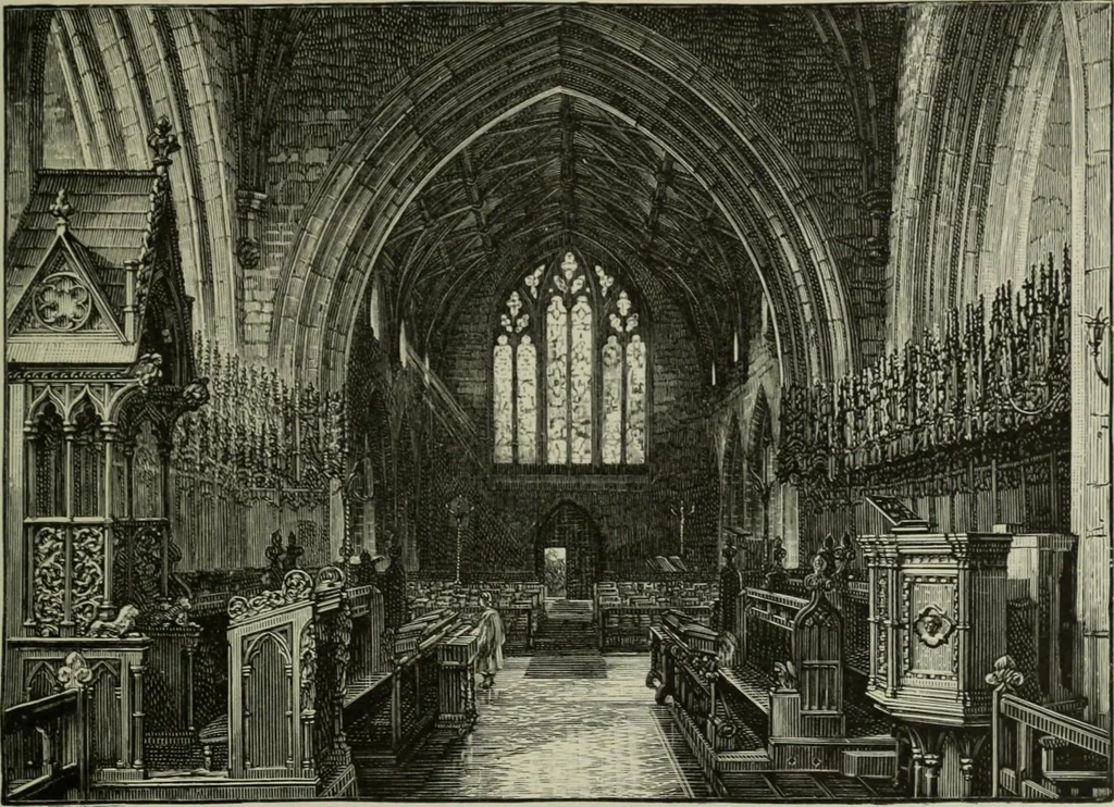 An illustration from Cathedrals, abbeys and churches of England and Wales, descriptive, historical, pictorial, 1896, leaf 322