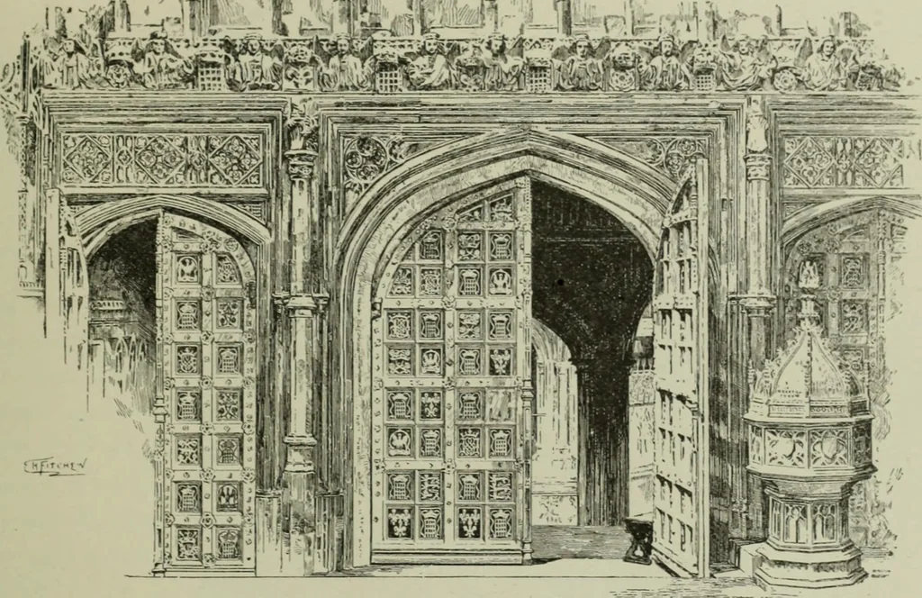 An illustration from Cathedrals, abbeys and churches of England and Wales, descriptive, historical, pictorial, 1896, leaf 352