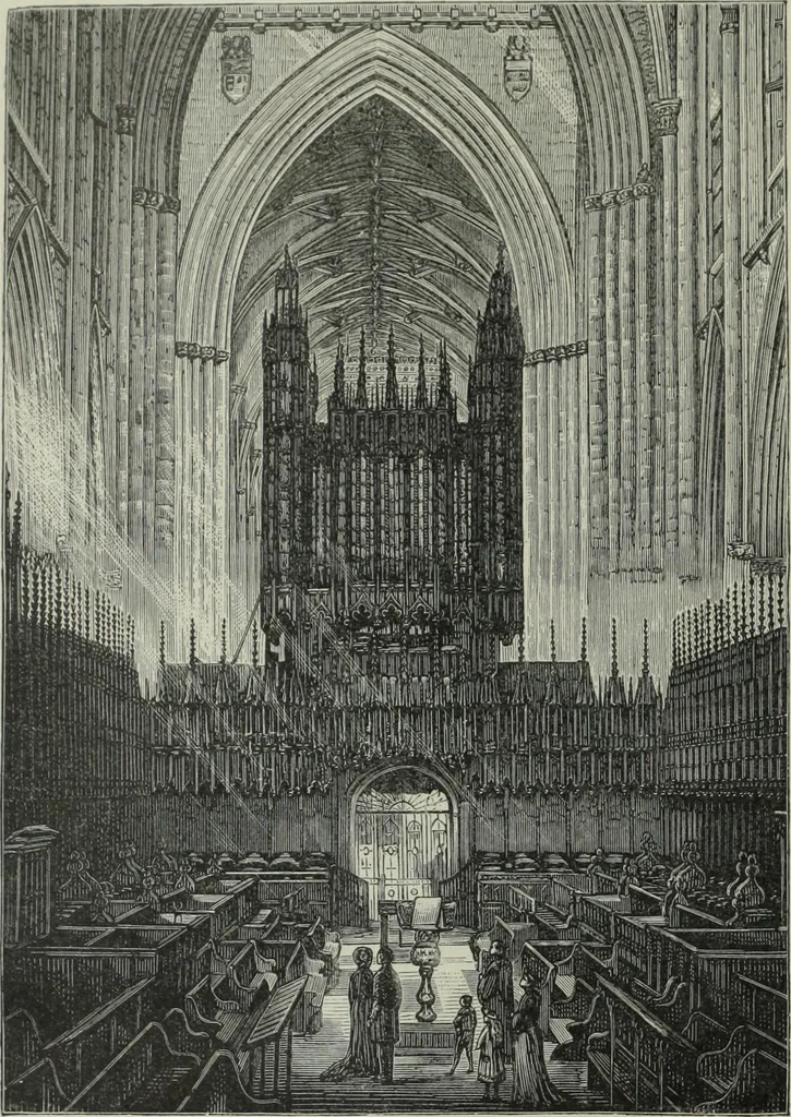 An illustration from Cathedrals, abbeys and churches of England and Wales, descriptive, historical, pictorial, 1896, leaf 57