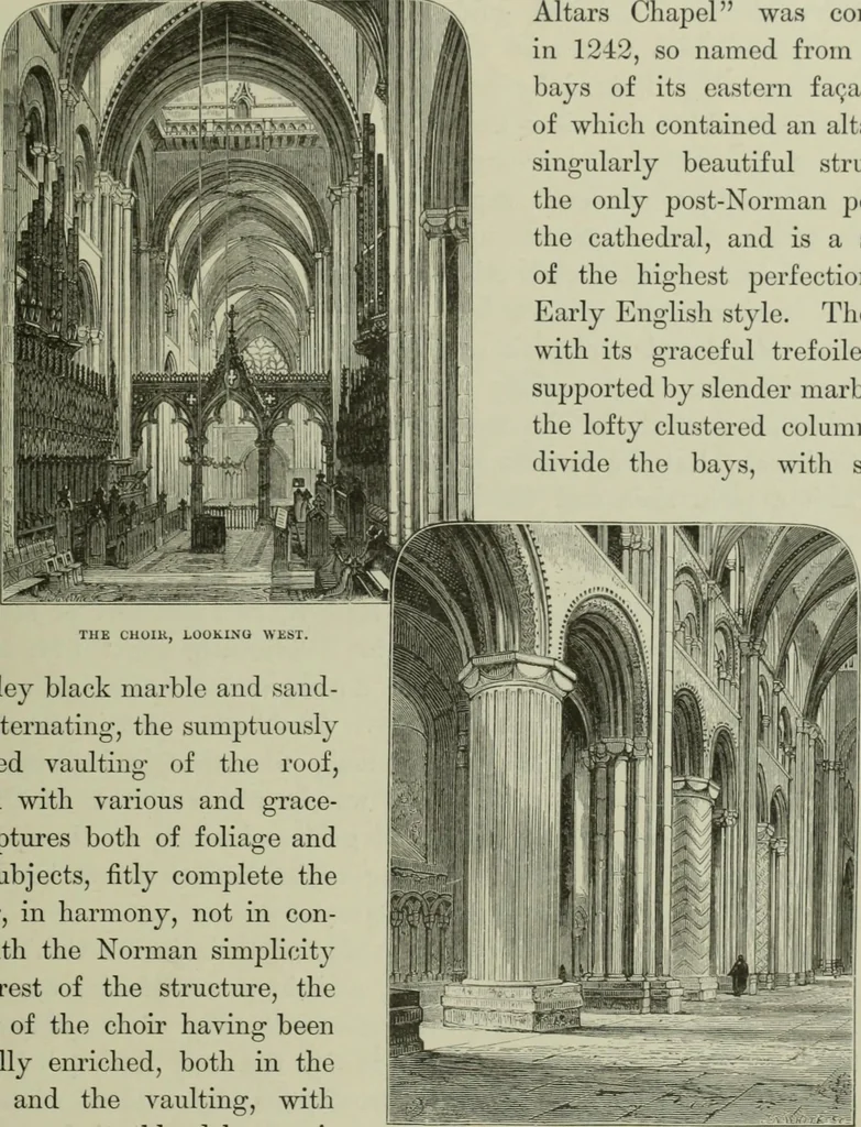 An illustration from Cathedrals, abbeys and churches of England and Wales, descriptive, historical, pictorial, 1896, leaf 70