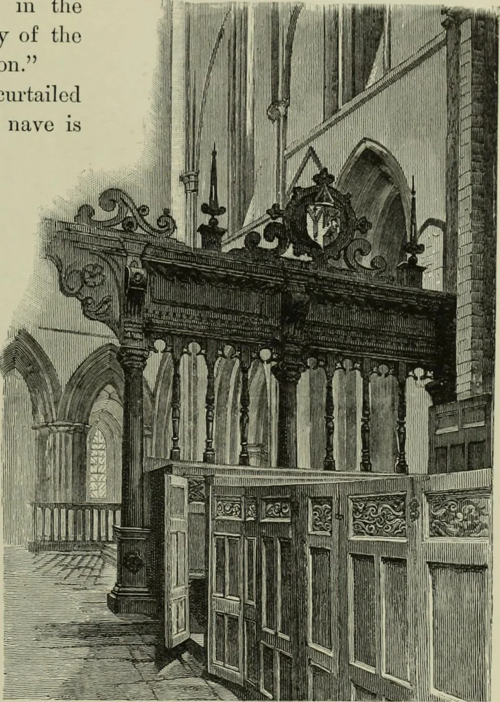 An illustration from Cathedrals, abbeys and churches of England and Wales, descriptive, historical, pictorial, 1896, leaf 102