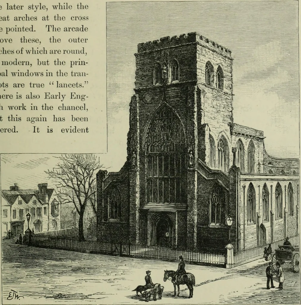 An illustration from Cathedrals, abbeys and churches of England and Wales, descriptive, historical, pictorial, 1896, leaf 134