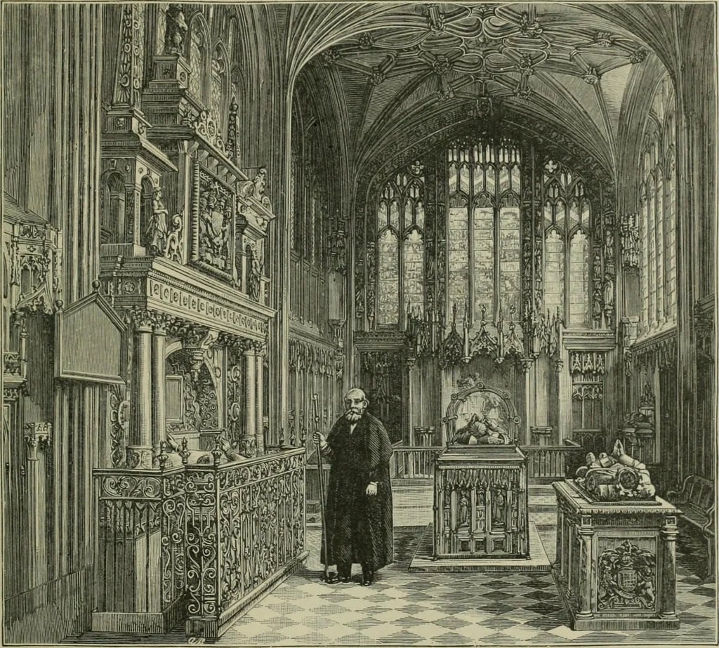 An illustration from Cathedrals, abbeys and churches of England and Wales, descriptive, historical, pictorial, 1896, leaf 14