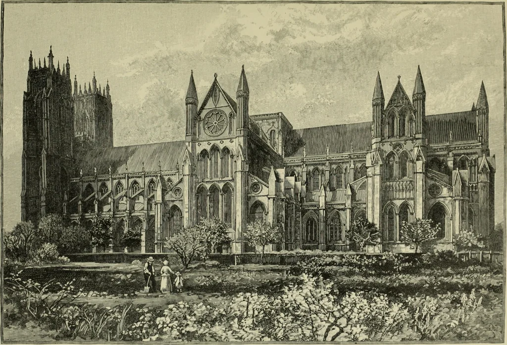 An illustration from Cathedrals, abbeys and churches of England and Wales, descriptive, historical, pictorial, 1896, leaf 206